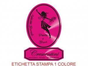 Etichette adesive grandi per fioristi, fiorai e vivaisti (mm 33x50)  (cod.88G)